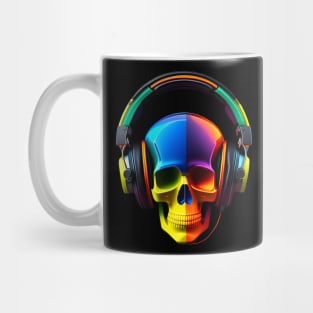 Skull With Headphones Mug